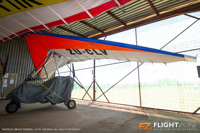 Rainbow Aerotrike Safari ZU-CLV Panorama Airfield