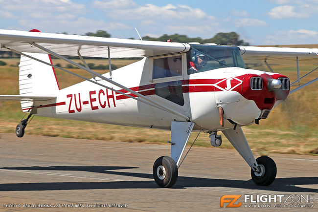 Luscombe 8A ZU-ECH Parys Airfield FAPY
