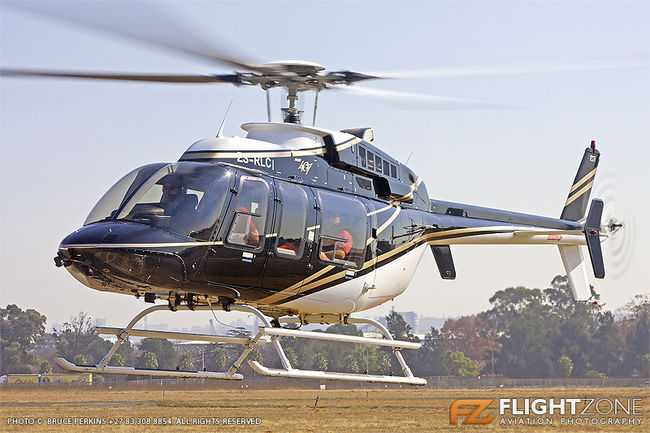 Bell 407 ZS-RLC Rand Airport FAGM