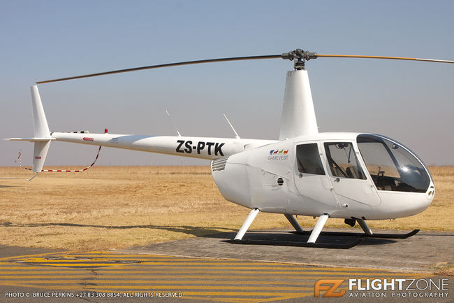 Robinson R44 ZS-PTK Rand Airport FAGM
