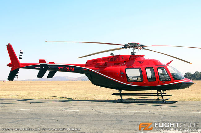 Bell 407 ZT-RUM Rand Airport FAGM