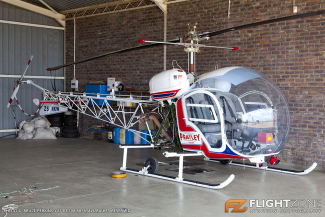 Bell 47 ZS-HKW Krugersdorp Airfield FAKR