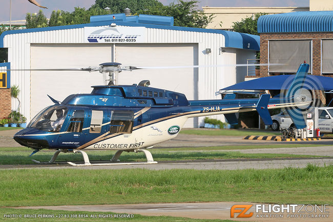 Bell 407 ZS-HJA Rand Airport FAGM