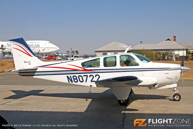 Beechcraft Bonanza F33A N80722 Rand Airport FAGM