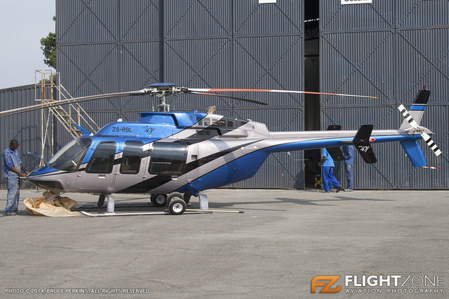 Bell 407 ZS-RBL Rand Airport FAGM