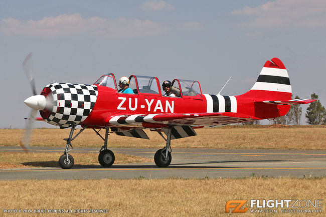 Yak-52 ZU-YAN Rand Airport FAGM