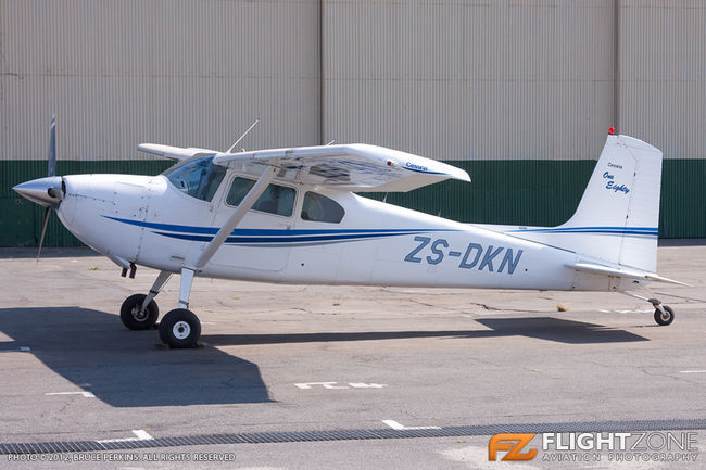 Cessna 180 ZS-DKN Rand Airport FAGM