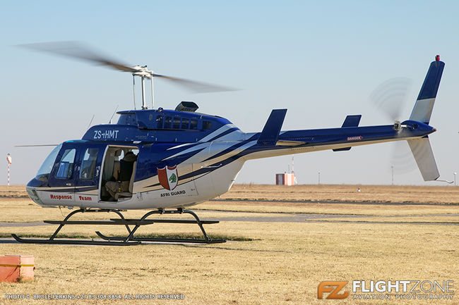 Bell 206L Long Ranger ZS-HMT Rand Airport FAGM