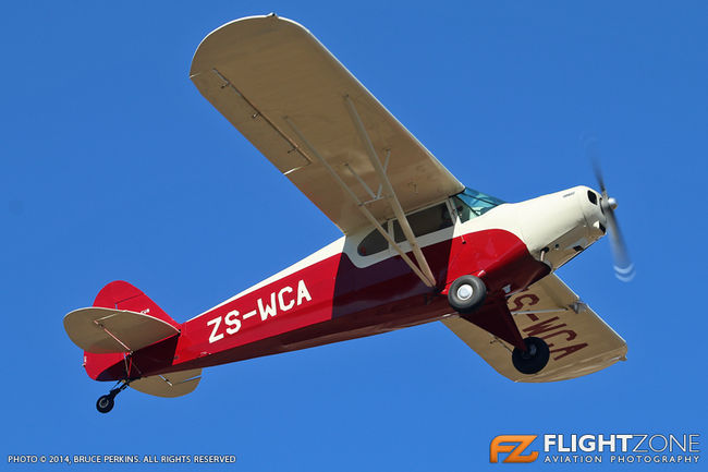 Piper PA-12 Cub Super Cruiser ZS-WCA Nylstroom Airfield FANY