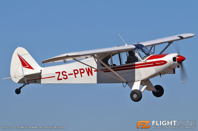 Piper PA-18 Super Cub ZS-PPW Nylstroom Airfield FANY