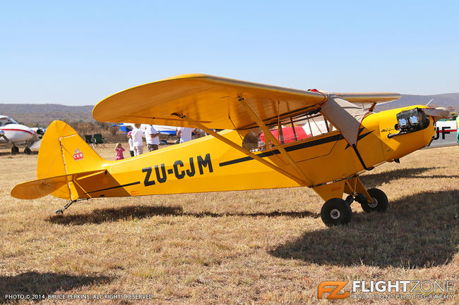 CJ Manser Cubalike Piper J3C Cub Replica ZU-CJM Nylstroom Airfield FANY