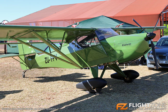 KFA Explorer ZU-FPV Nylstroom Airfield FANY
