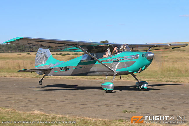 Cessna 170 ZU-VAL Parys Airport FAPY