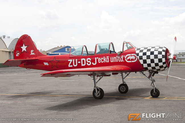 Yak-52 ZU-DSJ Rand Airport FAGM