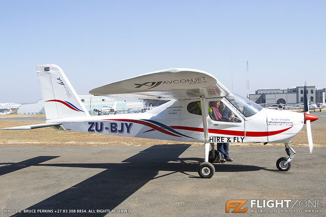 Tecnam ZU-BJY Grand Central Airport FAGC