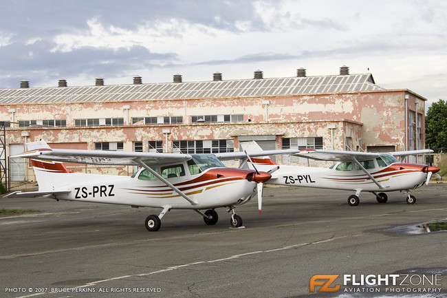 Cessna 172 Skyhawk Diesel ZS-PRZ ZS-PYL Rand Airport FAGM