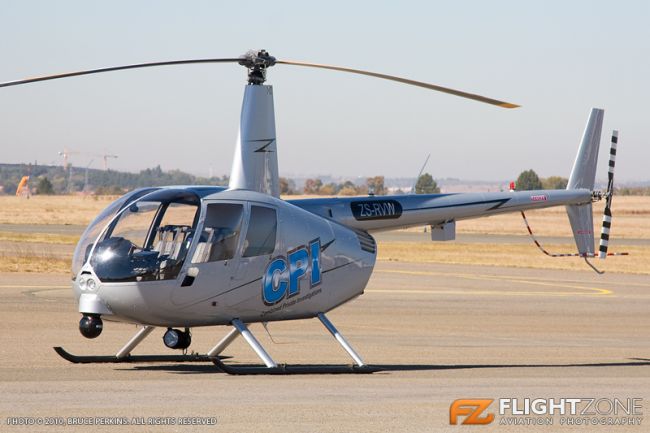 Robinson R44 ZS-RVW Swartkops  AFB FASK