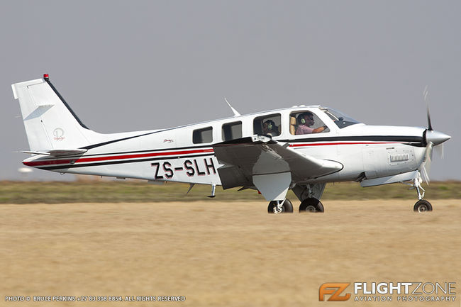 Beechcraft Bonanza A36 ZS-SLH Rand Airport FAGM 36
