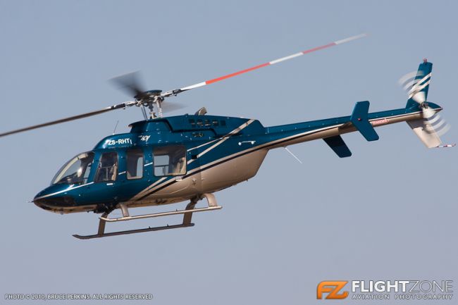 Bell 407 ZS-RHT Lanseria Airport FALA
