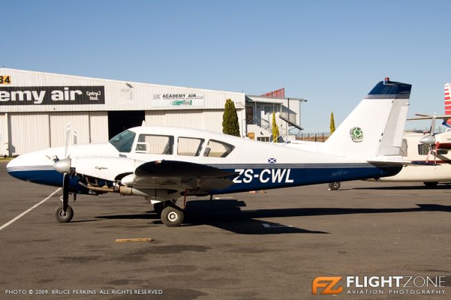 Piper PA-23 Aztec ZS-CWL Rand Airport FAGM