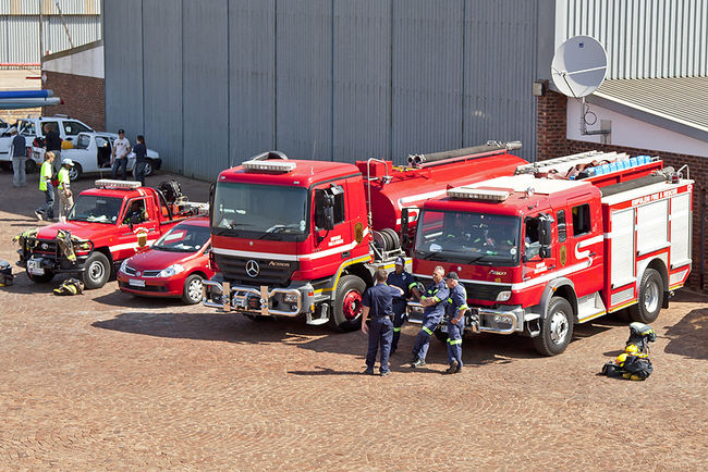 Fire Truck Vereeniging Airfield FAVV