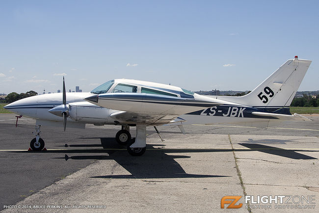 Cessna 310 ZS-JBK Rand Airport FAGM