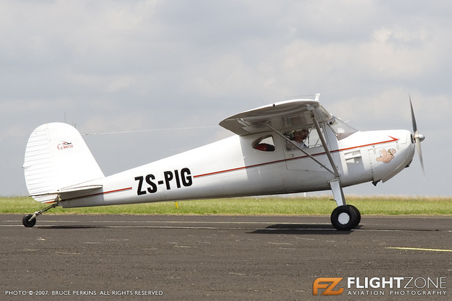 Cessna 140 ZS-PIG Rand Airport FAGM