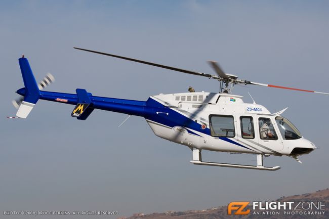 Bell 407 ZS-MCC Rand Airport FAGM