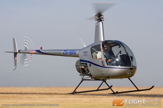 Robinson R22 ZS-SRV Rand Airport FAGM