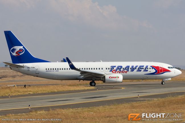 Boeing 737 OK-TVN Lanseria Airport FALA