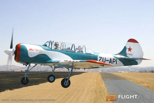 Yak-52 ZU-API Rand Airport FAGM