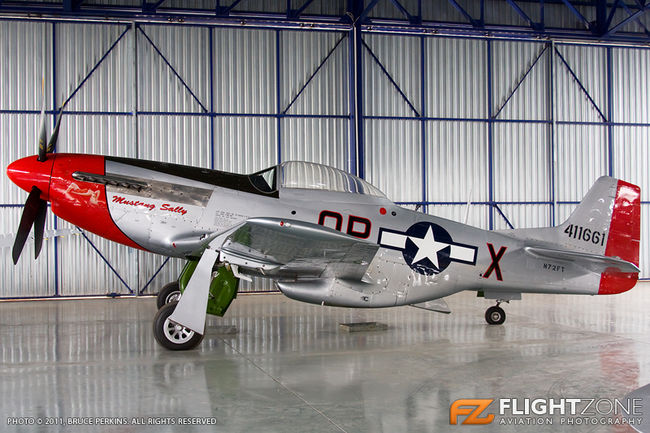 North American P-51D N72FT Mustang Sally Rand Airport FAGM
