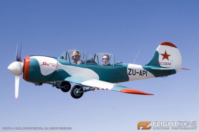 Yak-52 ZU-API Rand Airport FAGM