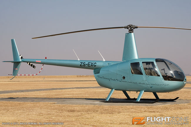 Robinson R44 ZS-EXC Rand Airport FAGM