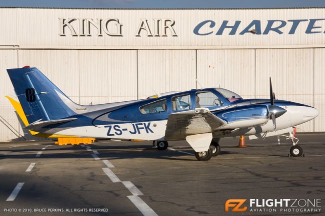 Beechcraft Baron 55 ZS-JFK Lanseria FALA