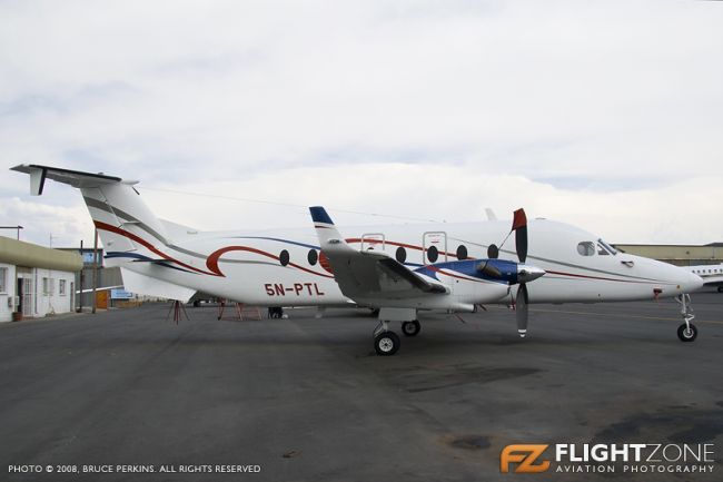 Beechcraft 1900 5N-PTL Lanseria FALA 1900D