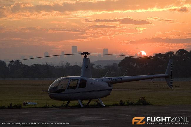 Robinson R44 ZS-RWV Rand Airport FAGM
