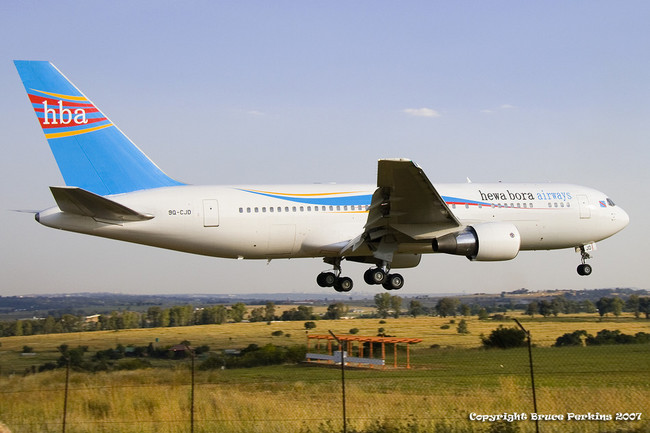 Boeing 767 9Q-CJD Lanseria Airport FALA