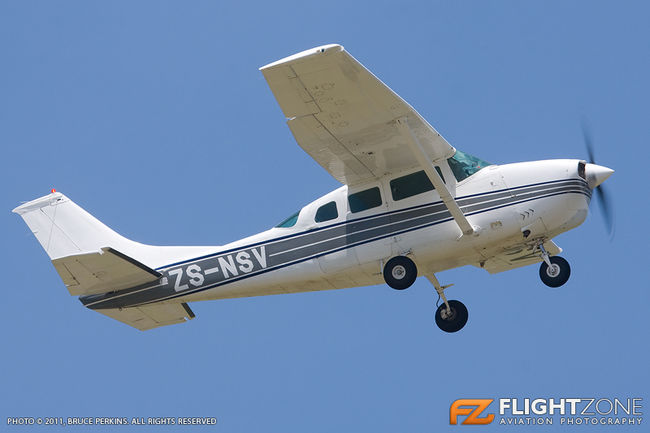 Cessna 206 ZS-NSV Rand Airport FAGM