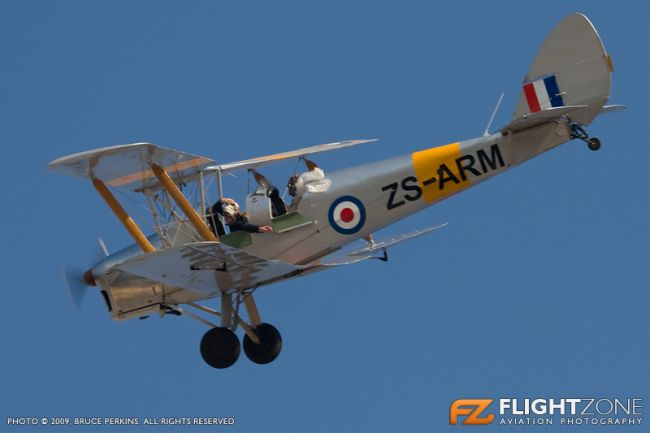 De Havilland DH-82A Tiger Moth ZS-ARM Rand Airport FAGM