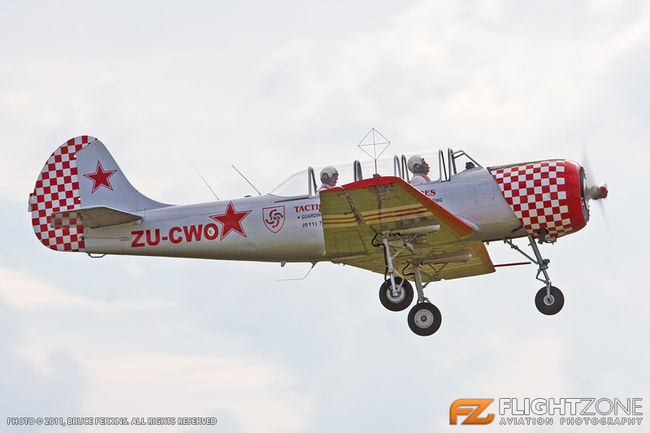 Yak-52 ZU-CWO Rand Airport FAGM