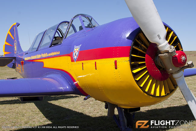Yak-52 ZU-BSK Parys Airfield FAPY