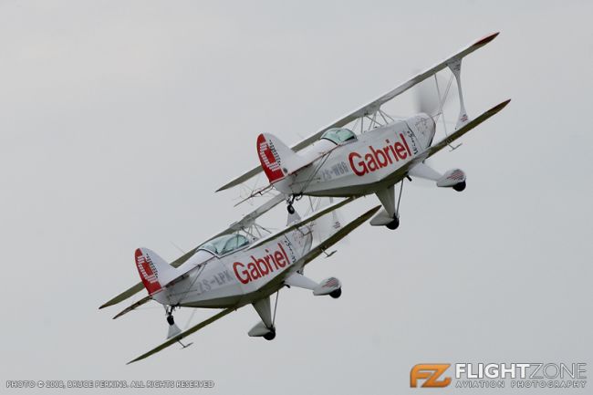 Pitts Special S-2B ZS-LPK S-2S ZS-WBG Rand Airport FAGM