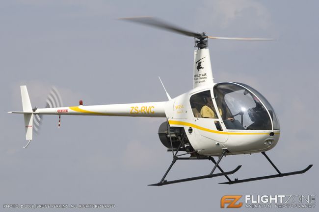 Robinson R22 ZS-RVC Rand Airport FAGM