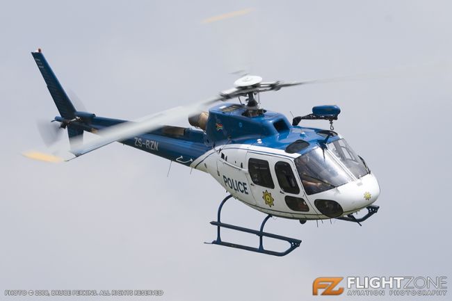 Eurocopter AS350 B3 Squirrel ZS-RZN Rand Airport FAGM SA Police SAPS