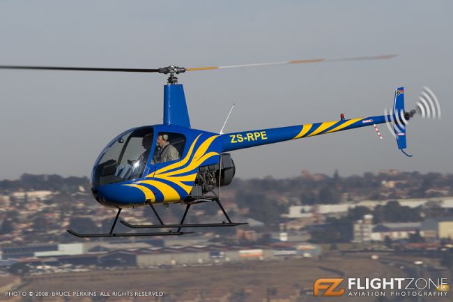 Robinson R22 ZS-RPE Rand Airport FAGM