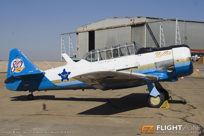 North American Harvard T6 ZU-AOR Swartkops Air Force Base FASK