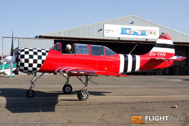 Yak-52 ZU-YAN Rand Airport FAGM