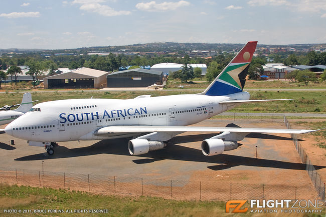 Boeing 747SP ZS-SPC Rand Airport FAGM