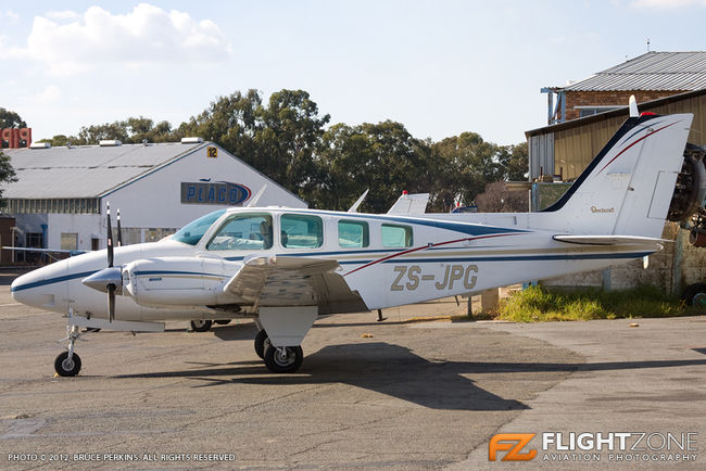 Beechcraft Baron 58 ZS-JPG Rand FAGM